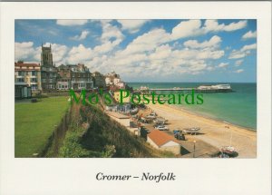 Norfolk Postcard - Cromer Beach and Pier RR14135