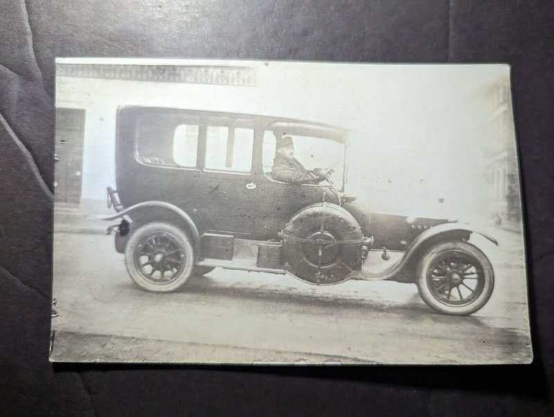 Mint Germany Vintage Early Automobile RPPC Postcard 3