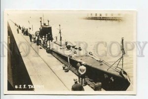 439351 US Submarine Tarpon Vintage photo postcard