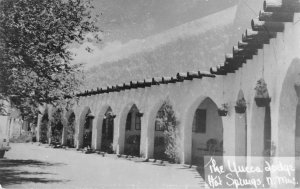 RPPC The Yucca Lodge, Hot Springs, New Mexico c1940s Vintage Postcard