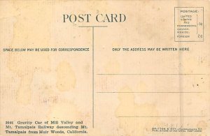 Gravity Car on Mill Valley Mount Tamalpais CA