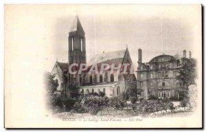 Old Postcard Senlis Le Saint Vincent College
