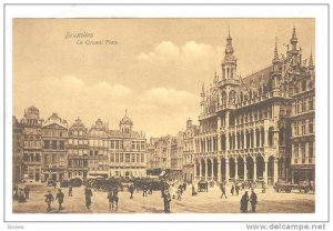 La Grand´ Place, Bruxelles, Belgium, 1900-1910s