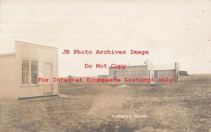 MT, Lothair, Montana, RPPC, Main Street, Business Area, Photo