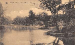 B94405 liege l etang du parc d avroy   belgium