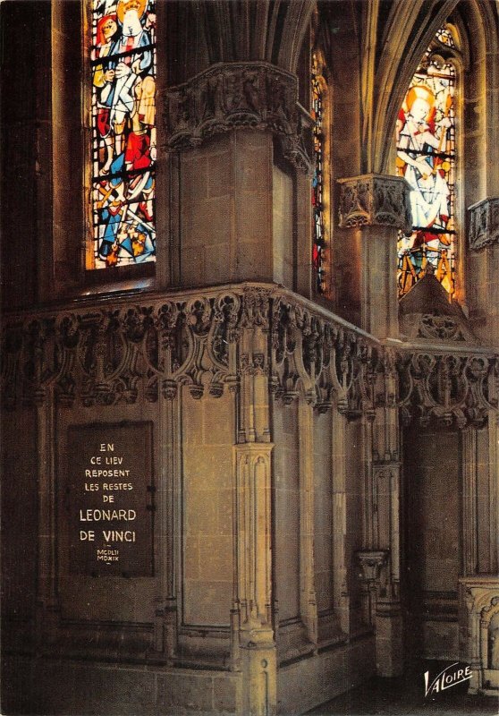 B110494 France Amboise Interieur de la Chapelle Saint-Hubert