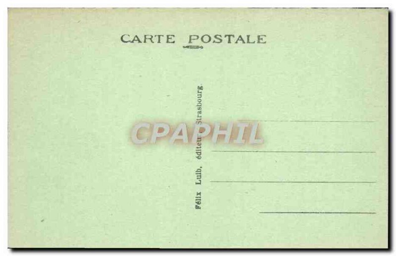 Postcard Strasbourg Old Bridge Boat Covers