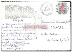 Postcard Modern Ile et Vilaine