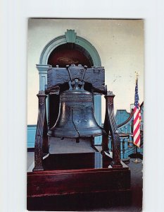 Postcard Old Liberty Bell Philadelphia Pennsylvania USA