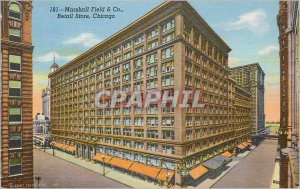 Postcard Old Chicago Marshall Field & Co. Retail Store