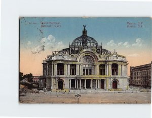 Postcard National Theatre Mexico City Mexico