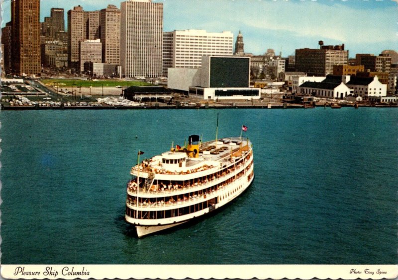 Ships Pleasure Ship Columbia Detroit Michigan