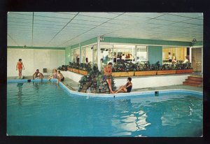 Weirs/Lanconia, New Hampshire/NH Postcard, Shangri-La Resort, Winnipesaukee,Pool