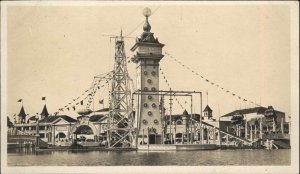 Nantasket Massachusetts MA Paragon Amusement Park Real Photo Photograph