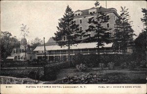 Larchmont New York NY Royal Victoria Hotel c1910 Vintage Postcard