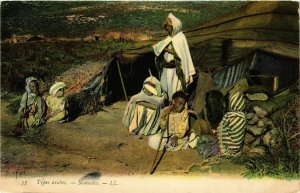 CPA AK LL 37 Scenes et Types - Nomades ALGERIA (793374)