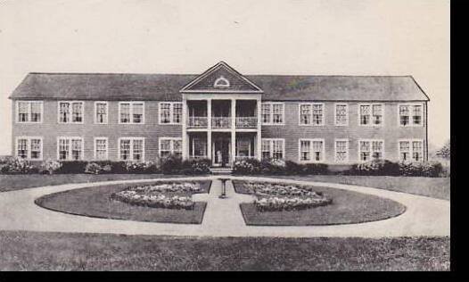 New York  Chautauqua Summer School Dormitory Albertype