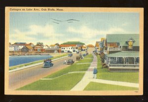 Martha's Vineyard, Massachusetts/MA Postcard, Lake Avenue, Oak Bluffs, Cape Cod
