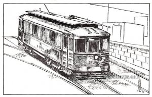 Car 1440 Built 1900 by Chicago Union Traction Co - Chicago Surface Lines, Ill...