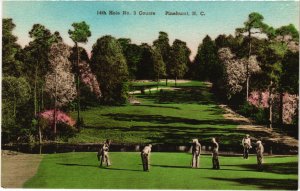 PC GOLF, USA, NC, PINEHURST, NO. 3 COURSE, Vintage Postcard (b45424)