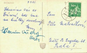 Slovakia Štúrovo RPPC 05.37