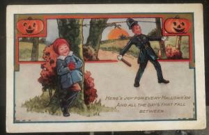 1916 Middletown NY Usa Picture Postcard PPC Cover Joy For Every Halloween