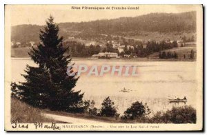 Postcard Old Malbuisson Doubs point of view