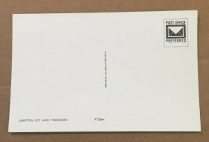 VINTAGE UNUSED POSTCARD - SLAPTON LEY LAKE & TORCROSS, DEVON, ENGLAND