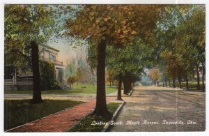 Zanesville, Ohio, Looking South, Maple Avenue