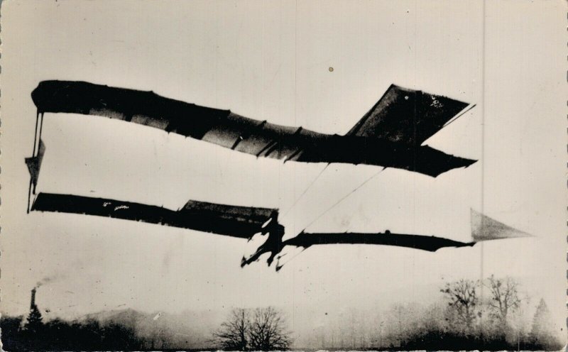 Aviation 1904 Le Précurseur Capitaine Ferber sur son n5 Airplane RPPC 07.30