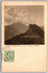 Vtg Grigna Italy Meridionale Corni del Nibbio Horns of Nibbio TCV Stamp Postcard