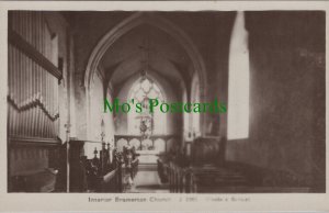 Norfolk Postcard - Bramerton Church Interior RS37256