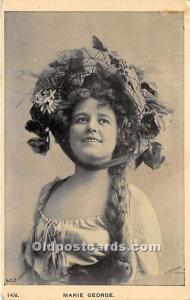 Marie George Theater Actor / Actress 1909 