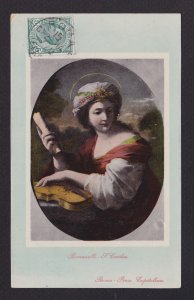 ITALY 1914, Vintage postcard, Romanelli, Santa Cecilia, Posted