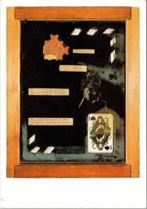 Objet-poeme Object Poem Andre Breton 1937 Postcard  