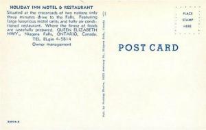 Canada, Ontario, Niagara Falls, Holiday Inn Motel & Restaurant, Multi View