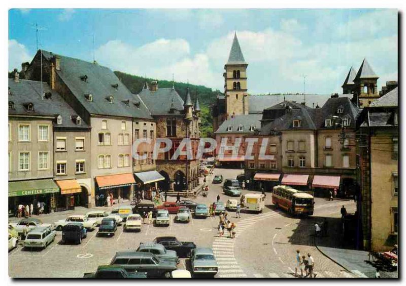 Modern Postcard Echternach Place du Marche