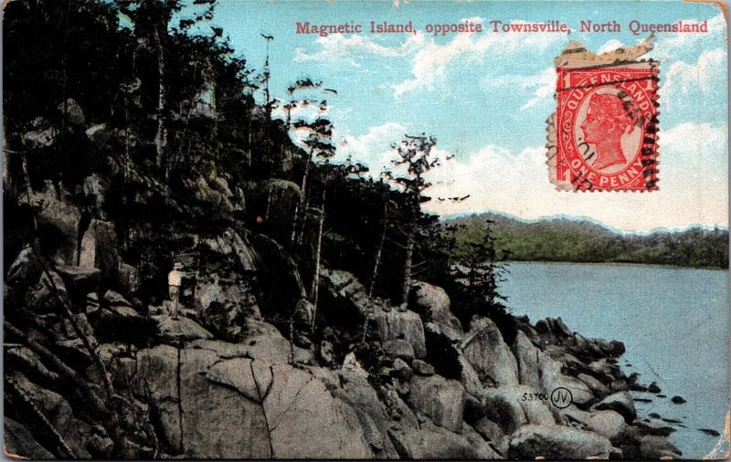 Australia Magnetic Island Opposite Townsville North Queensland Postcard C058