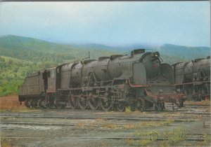 Railway Transport Postcard - Locomotora 241-F-4089, Tipo Montana RR17464