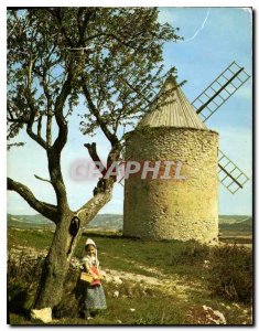 Modern Postcard The Beautiful pictures of Provence Mill St Saturnin les Apt V...
