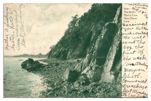 1906 The Bluffs, Morris Cove, New Haven, CT Postcard
