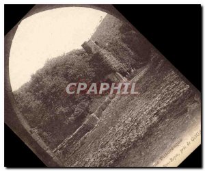 Old Postcard Ruins of the Abbey of Bon Repos near Gouarec