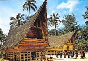 Tomok Village, Batak Traditional House North Sumatra Indonesia, Republik Indo...