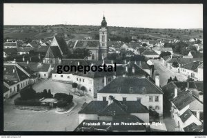 dc3106 - AUSTRIA Rust 1950s Birds Eye View. Real Photo Postcard. Burgenland