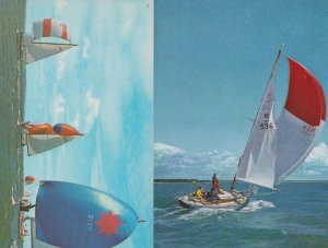 Dutch Hestia Fishing Racing 1970s Speed + Boat Race 2x Postcard s