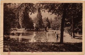 CPA LUCHON - La Piece d'Eau du Parc (582938)