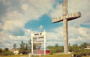 REED CITY, MI Michigan   THE OLD RUGGED CROSS~Rev/Author Bennard   1965 Postcard
