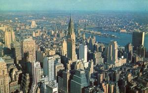 NY - New York City looking northeast from Empire State Building