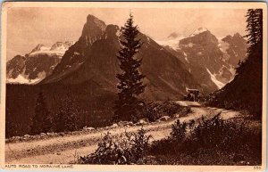 Postcard ROAD SCENE State of Alberta AB AK5433