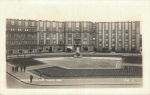 Czech Republic Hradec Králové Husovo Náměstí Vintage RPPC 07.51